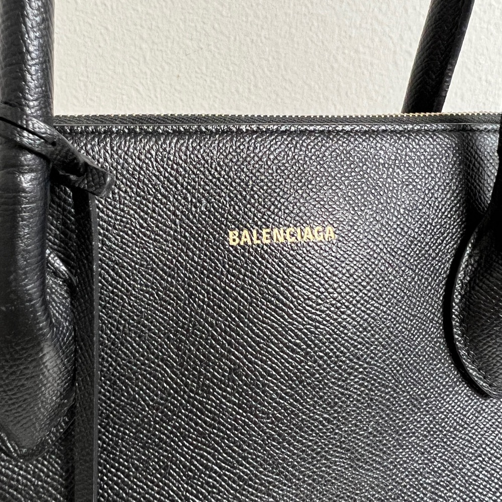 Pristine Balenciaga Ville Medium Top Handle Bag Black Small Grain Calfskin - Picture 12 of 12